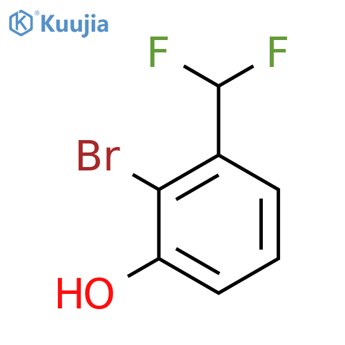 2-Bromo-3-(difluoromethyl)phenol structure