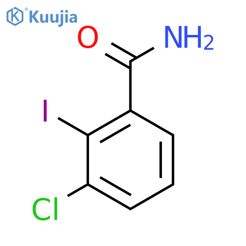 3-Chloro-2-iodobenzamide structure