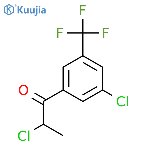 2,3'-Dichloro-5'-(trifluoromethyl)propiophenone structure
