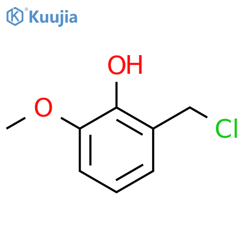 2-(Chloromethyl)-6-methoxyphenol structure