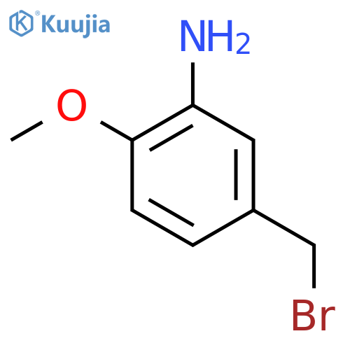 3-Amino-4-methoxybenzyl bromide structure