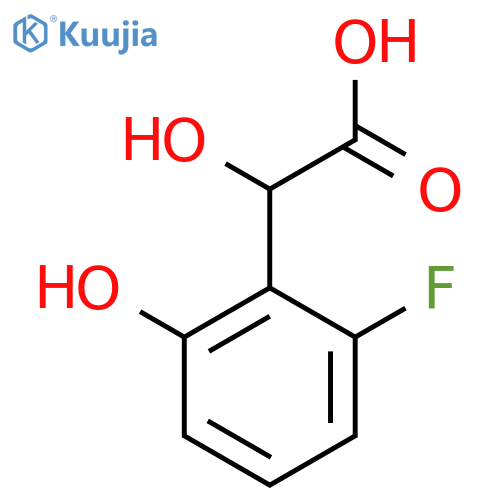 2-Fluoro-6-hydroxymandelic acid structure