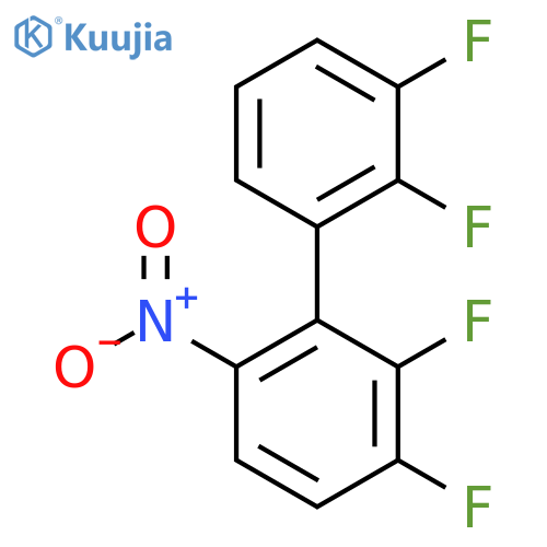 6-Nitro-2,3,2',3'-tetrafluorobiphenyl structure