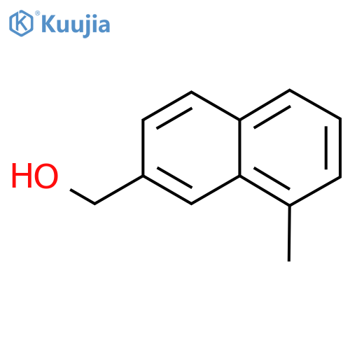 1-Methylnaphthalene-7-methanol structure