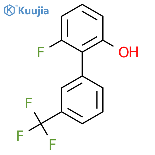 6-Fluoro-2-hydroxy-3'-(trifluoromethyl)biphenyl structure