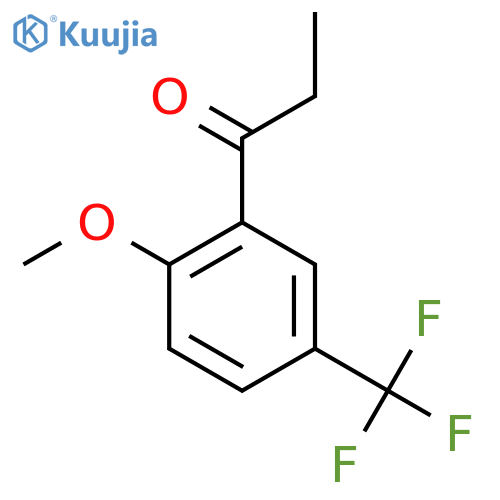 2'-Methoxy-5'-(trifluoromethyl)propiophenone structure