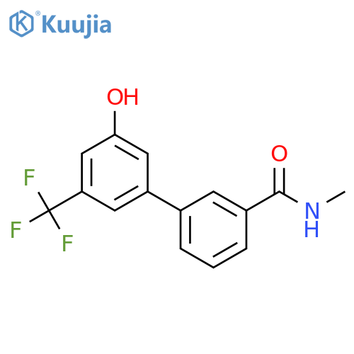 5-[3-(N-Methylaminocarbonyl)phenyl]-3-trifluoromethylphenol structure
