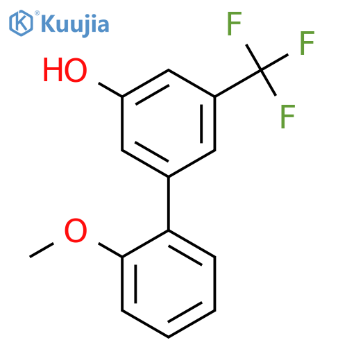 5-(2-Methoxyphenyl)-3-trifluoromethylphenol structure