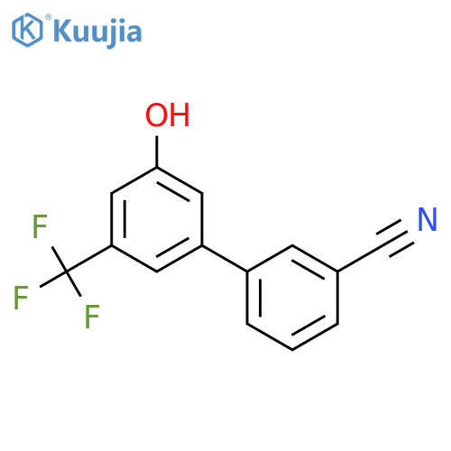 5-(3-Cyanophenyl)-3-trifluoromethylphenol structure