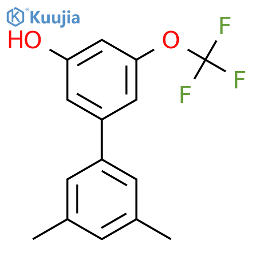 5-(3,5-Dimethylphenyl)-3-trifluoromethoxyphenol structure