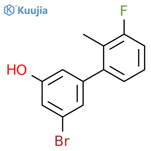 3-Bromo-5-(3-fluoro-2-methylphenyl)phenol structure