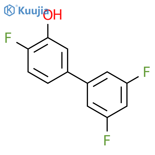 5-(3,5-Difluorophenyl)-2-fluorophenol structure