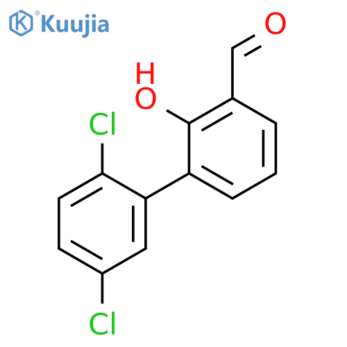 6-(2,5-Dichlorophenyl)-2-formylphenol structure