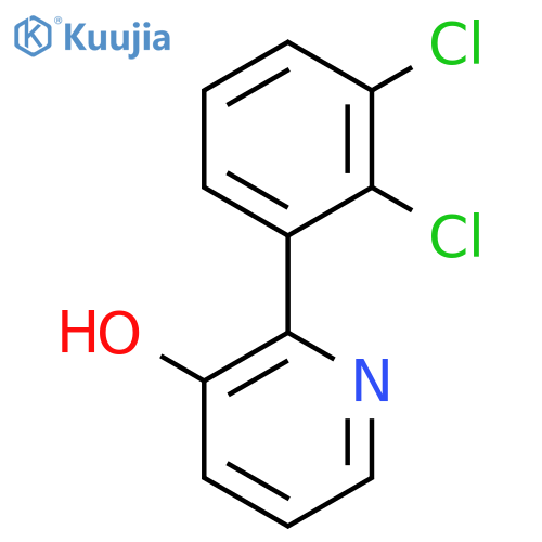 2-(2,3-Dichlorophenyl)-3-hydroxypyridine structure