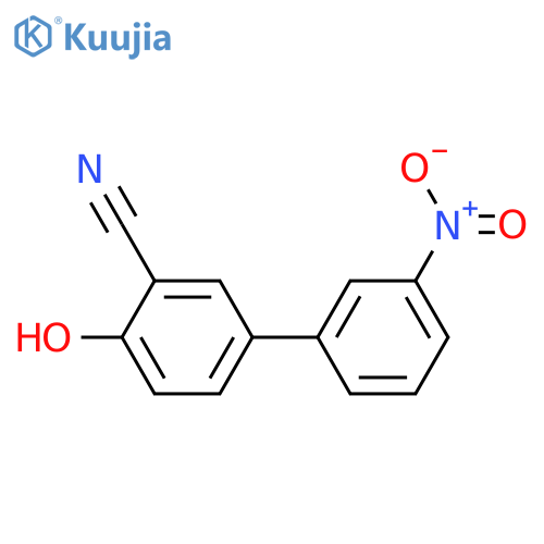 2-Cyano-4-(3-nitrophenyl)phenol structure
