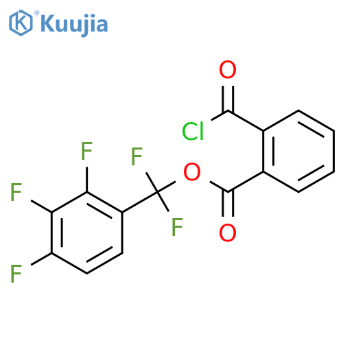 o-(Pentafluorobenzyloxycarbonyl)benzoyl Chloride structure