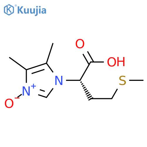 (S)-1-(1-carboxy-3-(methylthio)propyl)-4,5-dimethyl-1H-imidazole 3-oxide structure