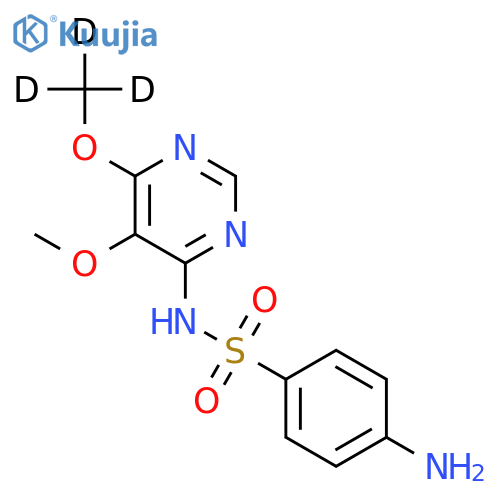 Sulfadoxine (4-Trideuteromethoxy) structure