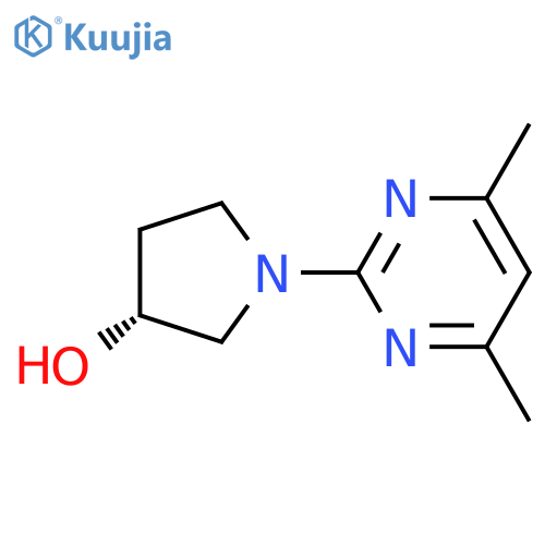 (R)-1-(4,6-Dimethyl-pyrimidin-2-yl)-pyrrolidin-3-ol structure