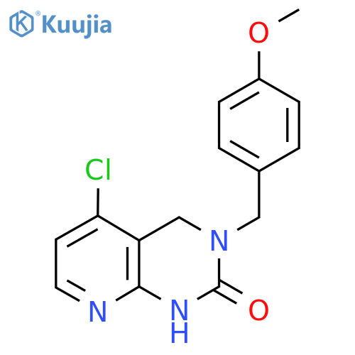 5-Chloro-3-(4-methoxybenzyl)-3,4-dihydropyrido[2,3-D]pyrimidin-2(1H)-one structure