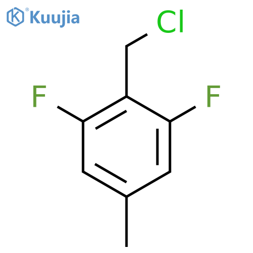2-Chloromethyl-1,3-difluoro-5-methyl-benzene structure
