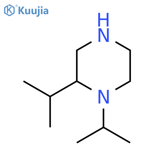 1,2-Bis(propan-2-yl)piperazine structure