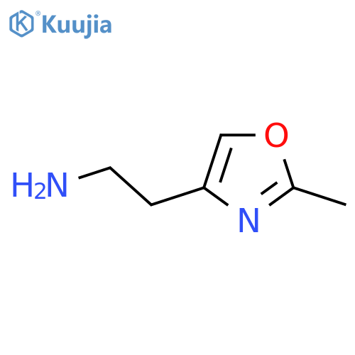2-(2-methyl-1,3-oxazol-4-yl)ethan-1-amine structure