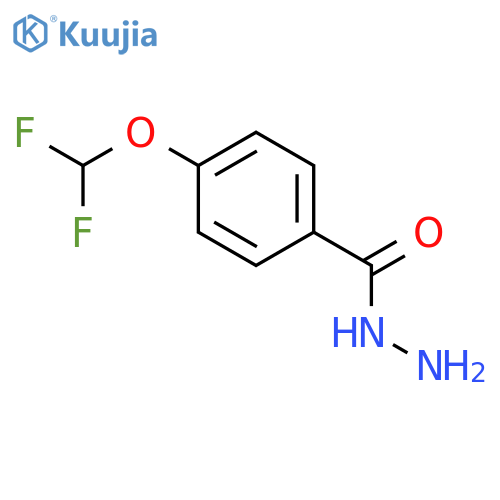 4-(difluoromethoxy)benzohydrazide structure