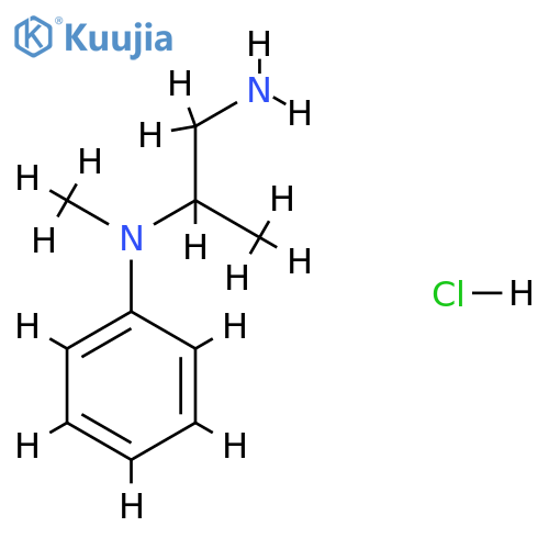 N-2-Methyl-N~2-phenyl-1,2-propanediamine Hydrochloride structure
