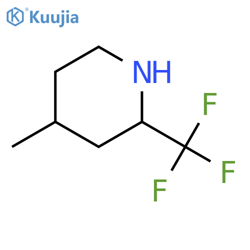 4-methyl-2-(trifluoromethyl)piperidine, Mixture of diastereomers structure