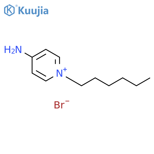 4-Amino-1-hexylpyridinium Bromide structure