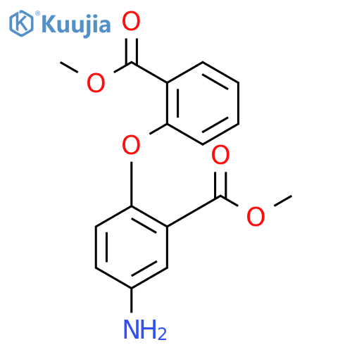 Methyl 5-amino-2-(2-(methoxycarbonyl)phenoxy)benzoate structure