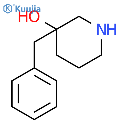 3-Benzylpiperidin-3-ol structure
