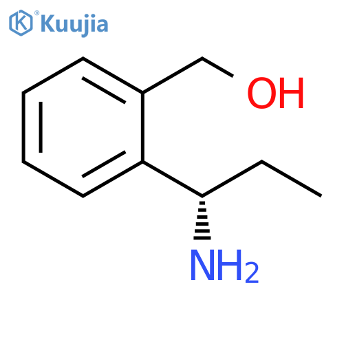 [2-((1S)-1-AMINOPROPYL)PHENYL]METHAN-1-OL structure
