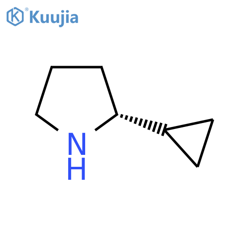 (2R)-2-cyclopropylpyrrolidine structure
