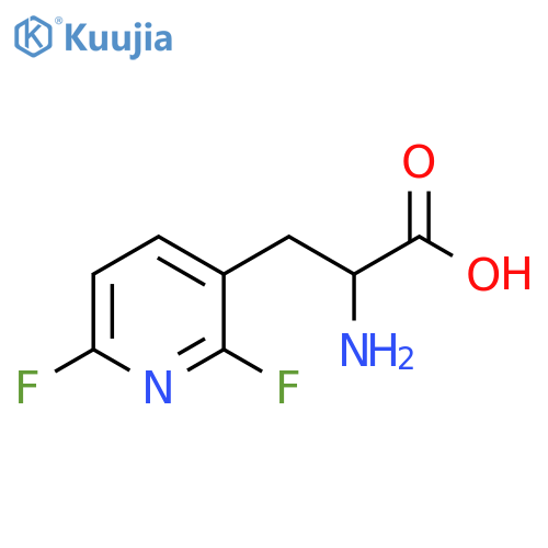 2-AMINO-3-(2,6-DIFLUOROPYRIDIN-3-YL)PROPANOIC ACID structure