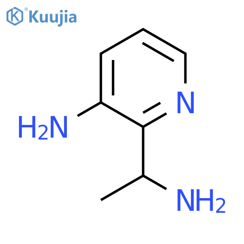 (+/-)-1-(3-Amino-pyridin-2-yl)ethylamine structure