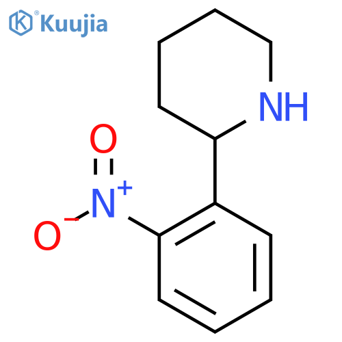 2-(2-nitrophenyl)piperidine structure