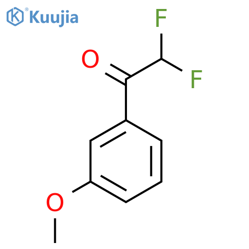 2,2-difluoro-1-(3-methoxyphenyl)ethan-1-one structure