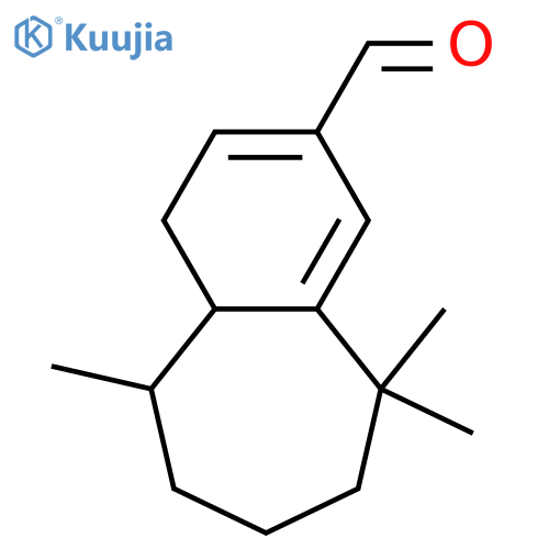 1,3-Himachaladien-15-ol; (6α,7α)-form, 15-Aldehyde structure