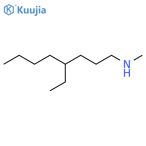 (4-Ethyloctyl)(methyl)amine structure