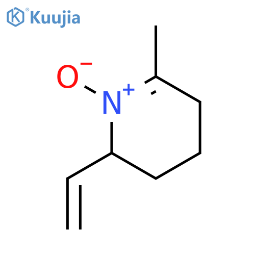 2-ethenyl-2,3,4,5-tetrahydro-6-methyl-Pyridine 1-oxide structure