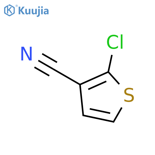 2-Chlorothiophene-3-carbonitrile structure