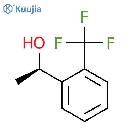 (R)-1-(2-(trifluoromethyl)phenyl)ethanol structure