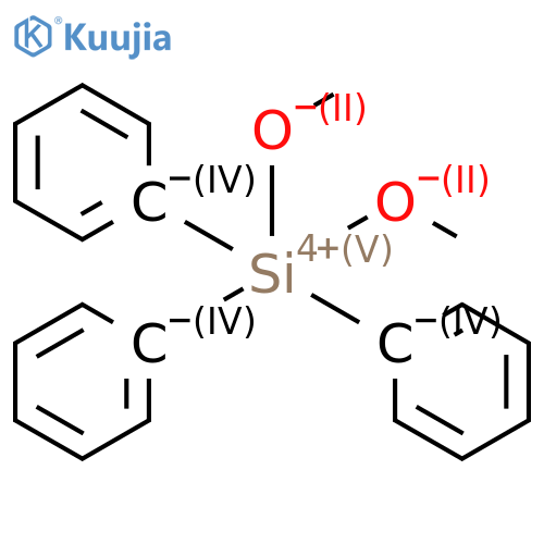 Silicate(1-), dimethoxytriphenyl-, (TB-5-11)- structure
