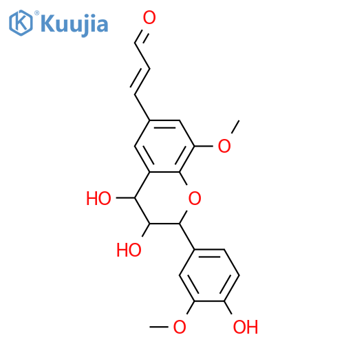 (3,3',4,4',8-Pentahydroxyflavan-6-yl)-2-propenal; (2R*,3R*,4R*)-(E)-form, 3',8-Di-Me ether structure