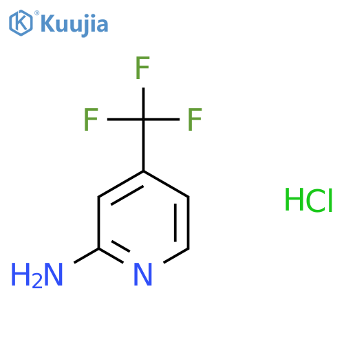 4-(Trifluoromethyl)pyridin-2-amine hydrochloride structure