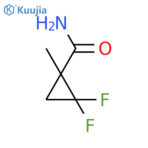 Cyclopropanecarboxamide, 2,2-difluoro-1-methyl- (9CI) structure