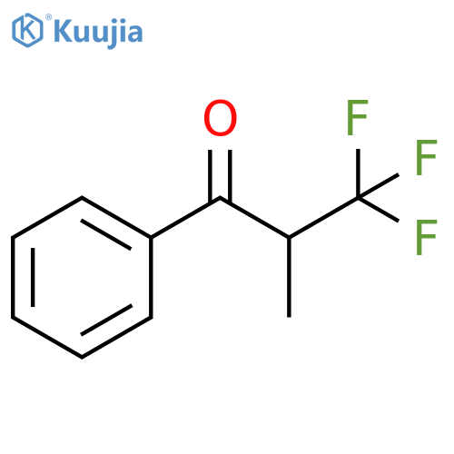 2-(TRIFLUOROMETHYL)PROPIOPHENONE structure