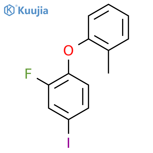 2-Fluoro-4-iodo-1-(O-tolyloxy)benzene structure
